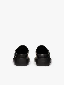 Albany II Mule Penny Loafers Black Leather