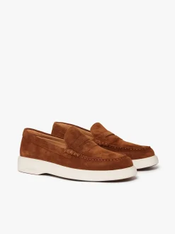 Bosco Cupsole Penny Loafers Mid brown