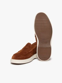 Bosco Cupsole Penny Loafers Mid brown