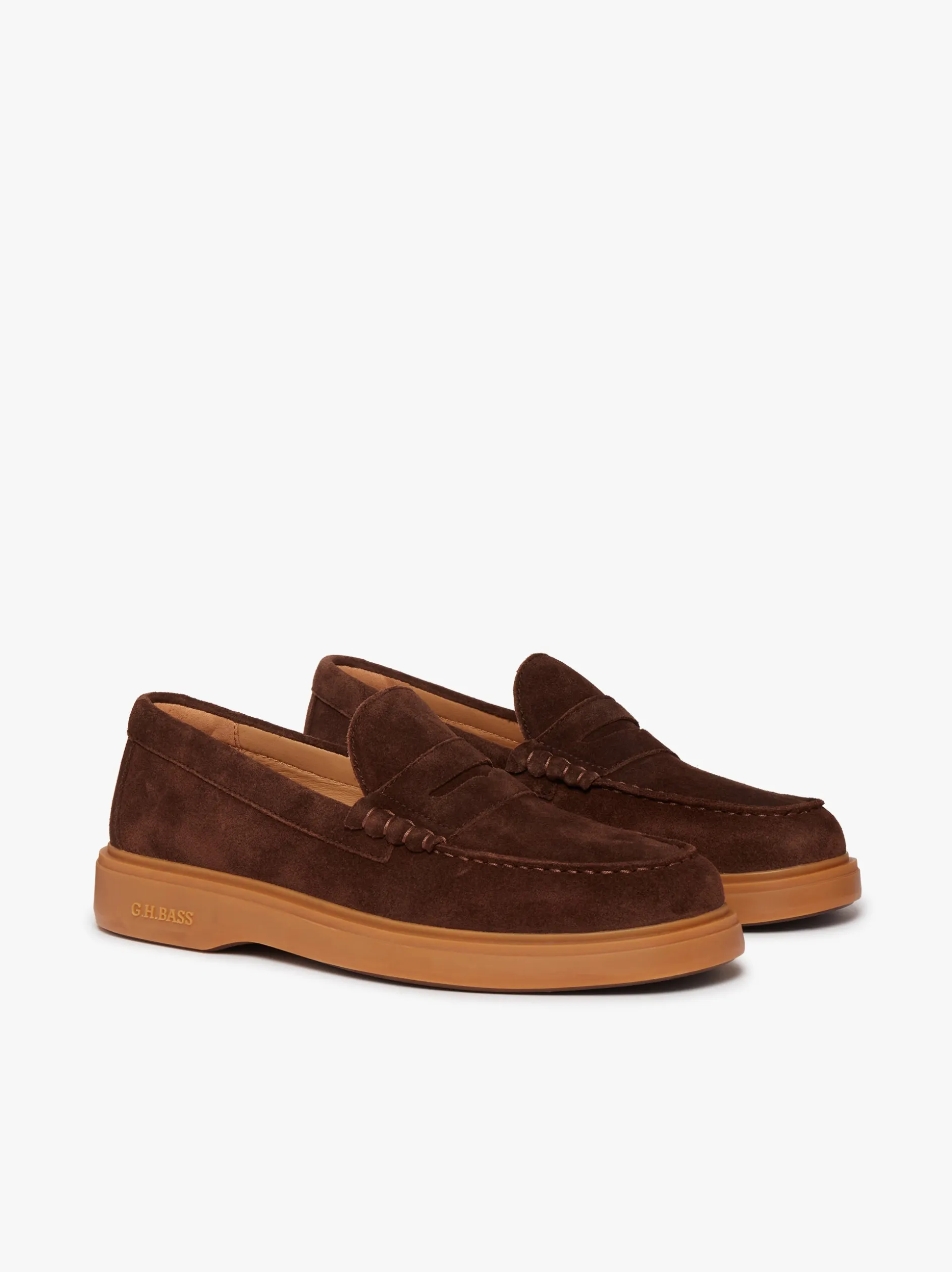 Bosco Cupsole Penny Loafers Dark brown
