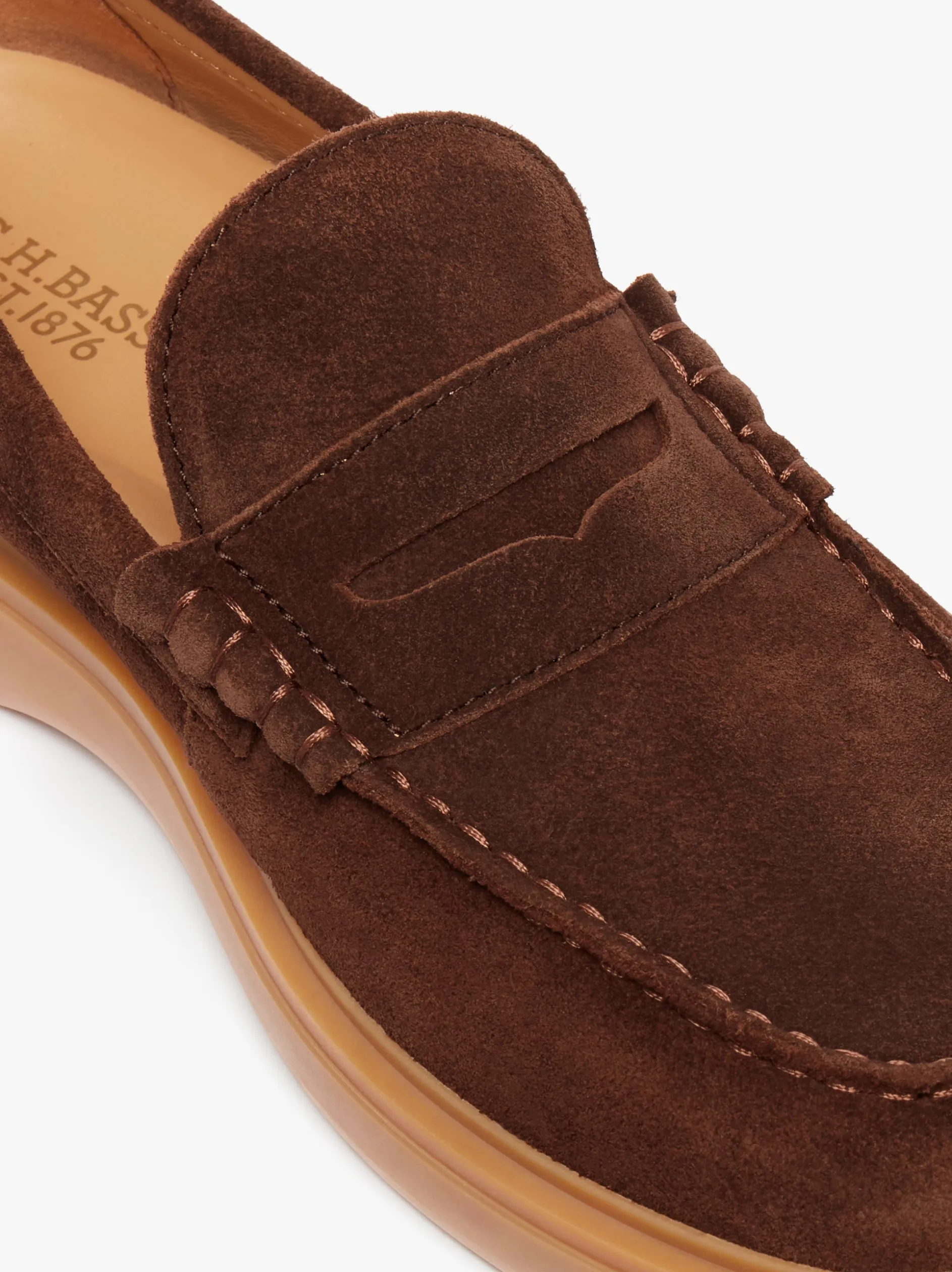 Bosco Cupsole Penny Loafers Dark brown