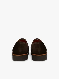 Buck Derby Dark Brown Suede