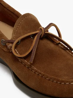 Camp Moc Decker Shoes Mid Brown Suede