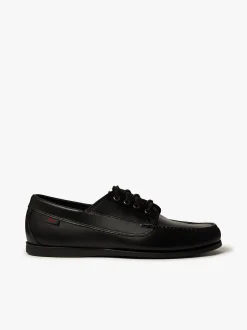 Camp Moc Jackman Black Leather