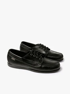 Camp Moc Jackman Black Leather