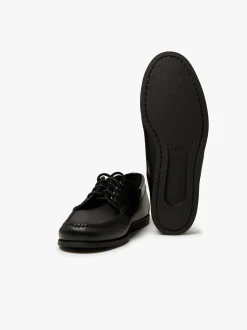 Camp Moc Jackman Black Leather