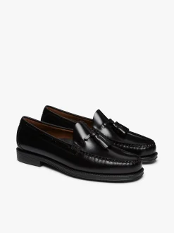Easy Weejuns Larkin Tassel Loafers Black Leather