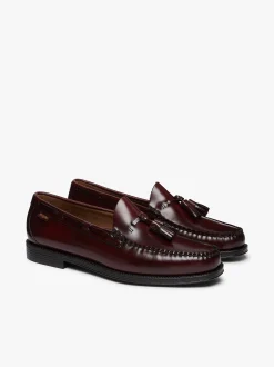 Easy Weejuns Larkin Tassel Loafers Wine Leather