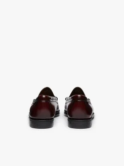 Easy Weejuns Larkin Tassel Loafers Wine Leather