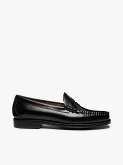 Easy Weejuns Larson Penny Loafers Black Leather