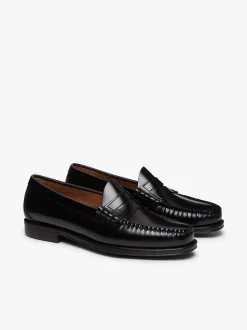 Easy Weejuns Larson Penny Loafers Black Leather