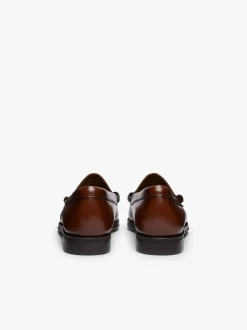 Easy Weejuns Larson Penny Loafers Brown Leather