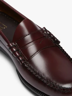 Easy Weejuns Larson Penny Loafers Wine Leather