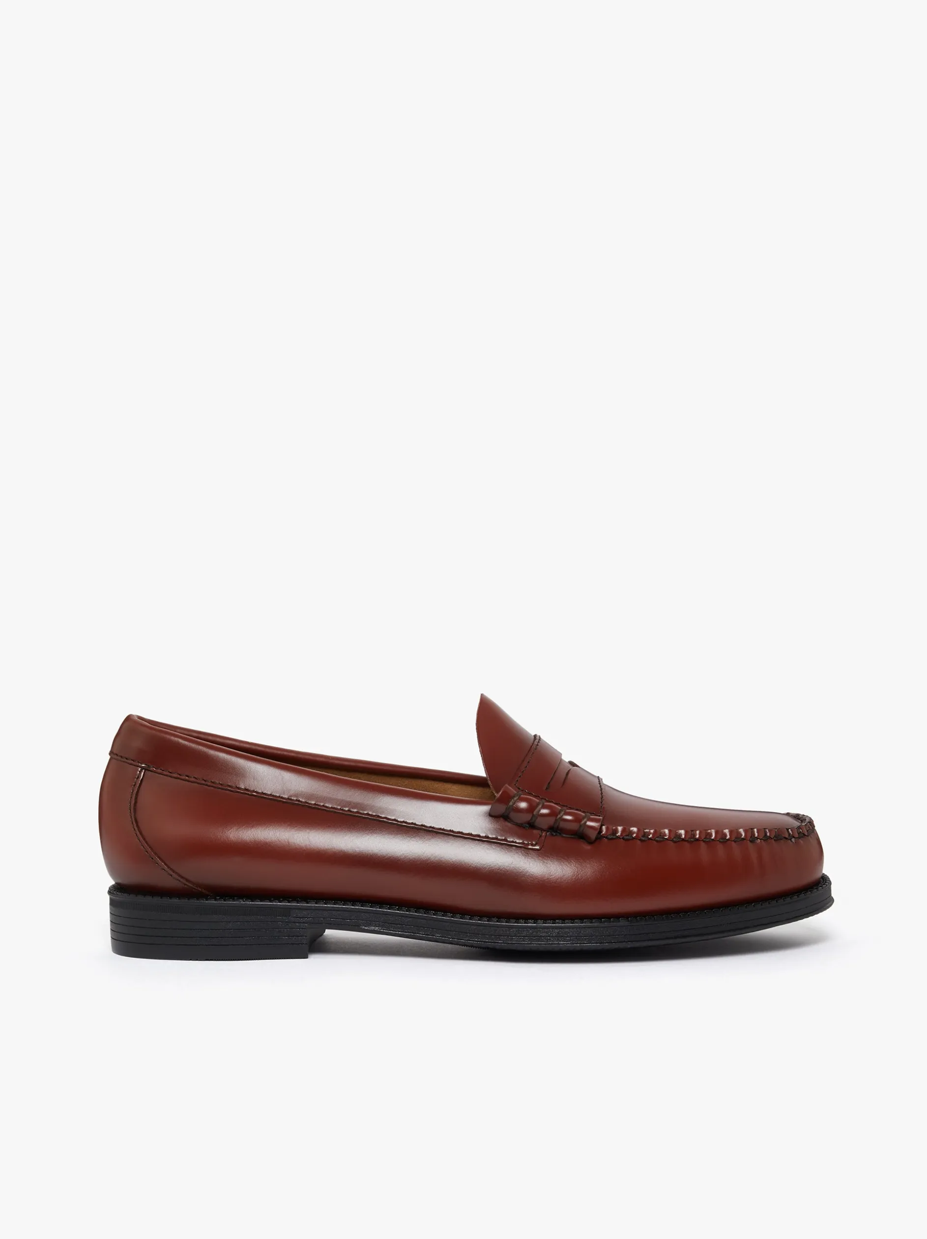Easy Weejuns Larson Penny Loafers Smoke Paprika Leather