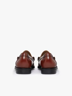 Easy Weejuns Larson Penny Loafers Smoke Paprika Leather