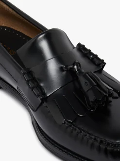 Easy Weejuns Layton II Kiltie Loafers Black Leather