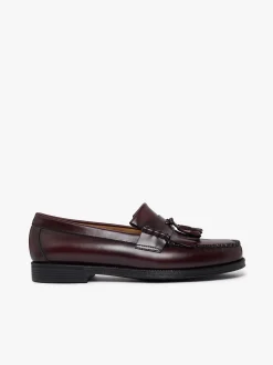 Easy Weejuns Layton II Kiltie Loafers Wine Leather