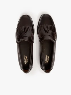 Easy Weejuns Layton Kiltie Loafers chocolate