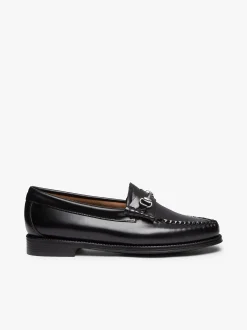 Easy Weejuns Lianna Horsebit Loafers Black Leather