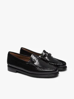 Easy Weejuns Lianna Horsebit Loafers Black Leather