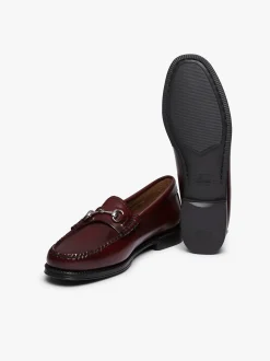 Easy Weejuns Lianna Horsebit Loafers Wine Leather
