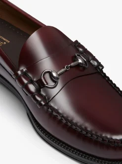 Easy Weejuns Lincoln Penny Loafers Wine Leather