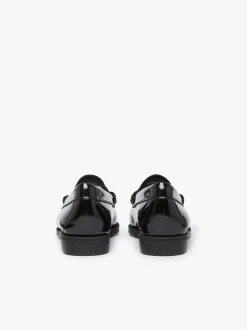 Easy Weejuns Penny Lianna Horsebit Loafers Black Patent Leather