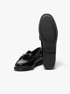 Easy Weejuns Penny Lianna Horsebit Loafers Black Patent Leather