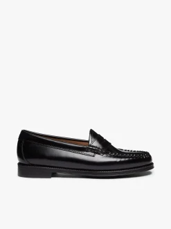 Easy Weejuns Penny Loafers Black Leather