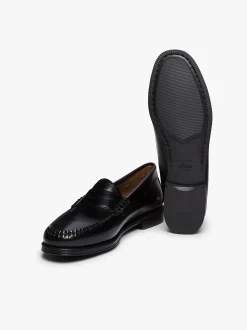 Easy Weejuns Penny Loafers Black Leather