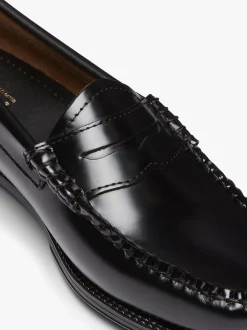 Easy Weejuns Penny Loafers Black Leather