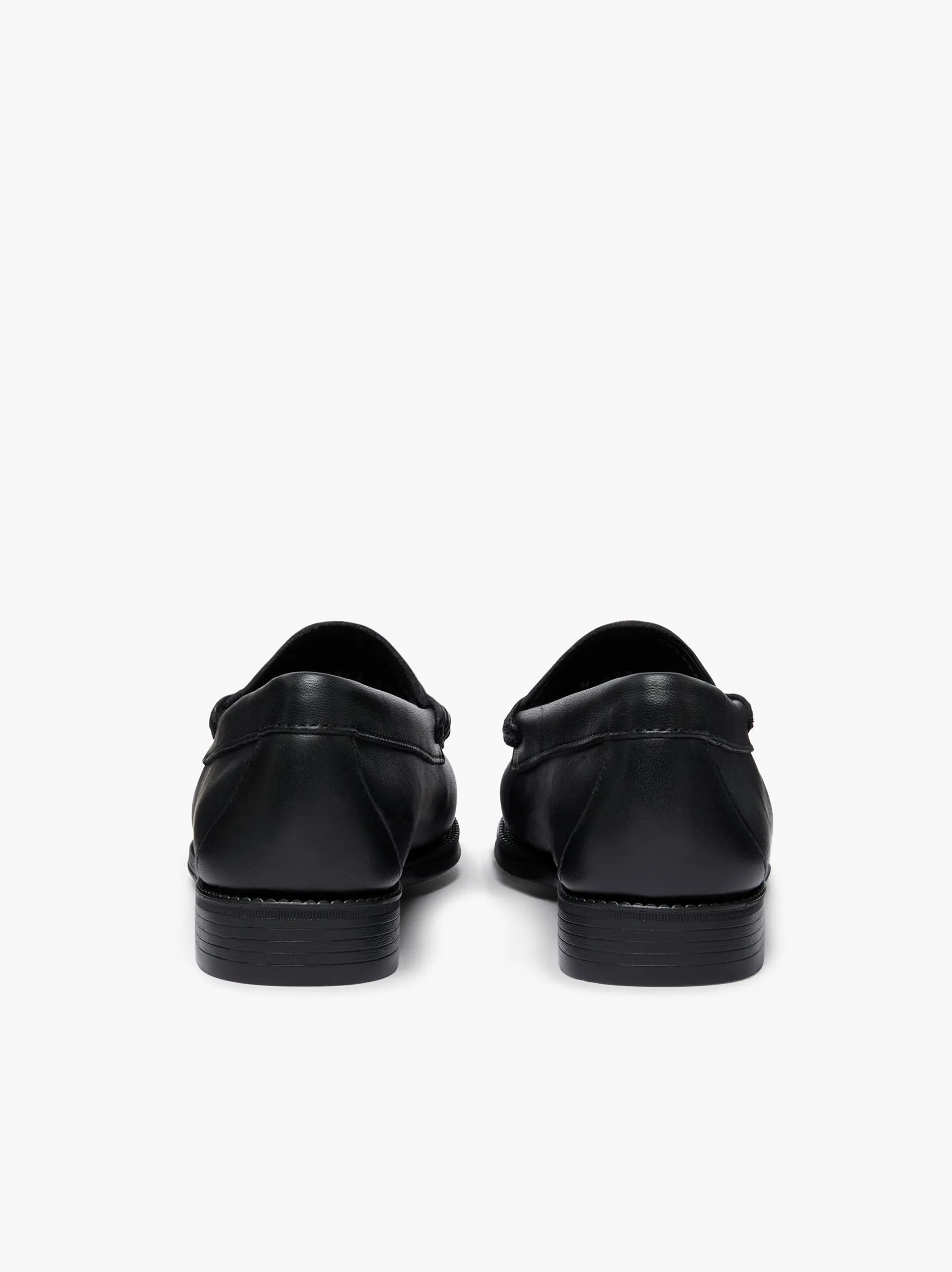 Easy Weejuns Penny Loafers Soft Black Leather