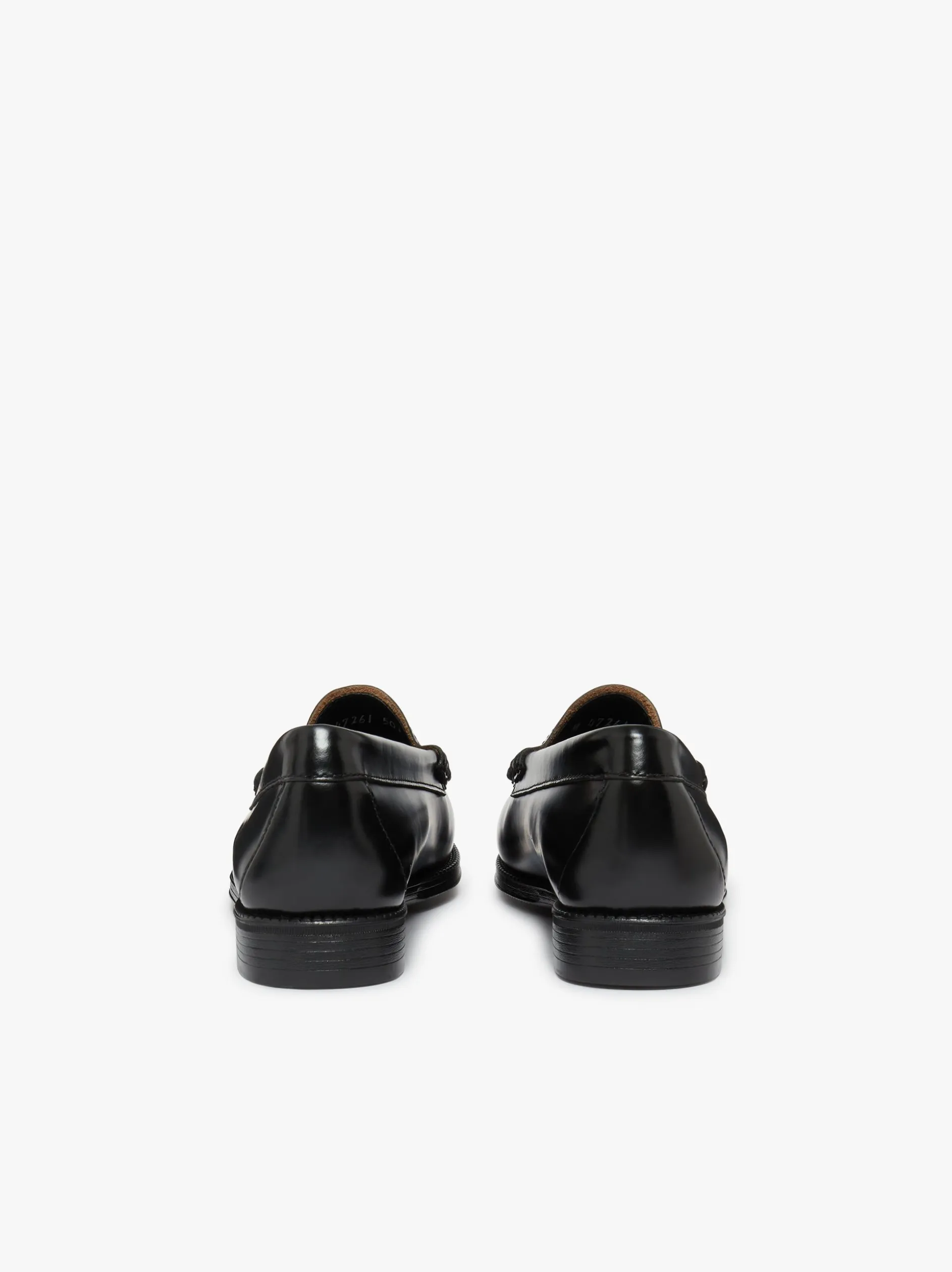 Easy Weejuns Venetian Loafers Black Leather