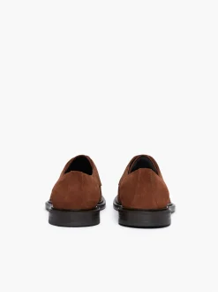 Franklin Derby Brown Suede