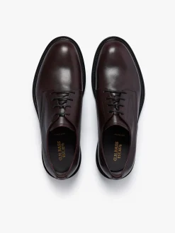 Franklin Derby Wine Leather