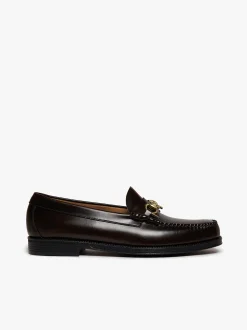 G.H.BASS & Pop Easy Weejuns Lincoln Loafers Chocolate Leather