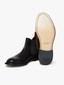 Harrison Heritage Chelsea Boots Black Leather