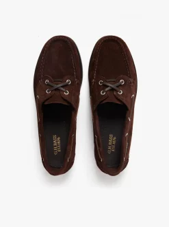 Jetty II 2 Eye Boat Shoes Chocolate Suede