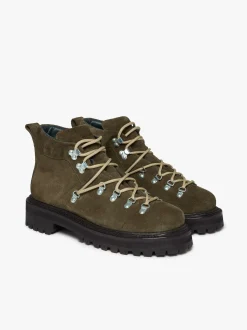 Mason Alpine Boots Combat Suede