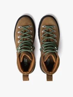 Mason Alpine Boots Mid Brown Suede