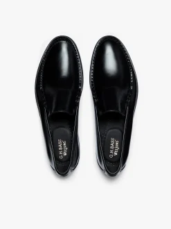 Weejuns Cobra Venetian Loafers Black Leather