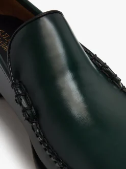 Weejuns Cobra Venetian Loafers Dark Green leather