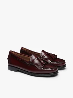 Weejuns Esther Kiltie Tassel Loafers Wine Leather