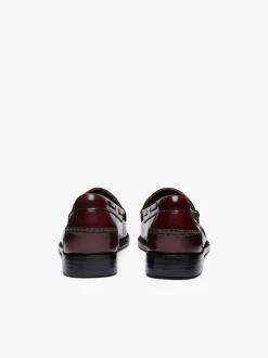 Weejuns Esther Kiltie Tassel Loafers Wine Leather