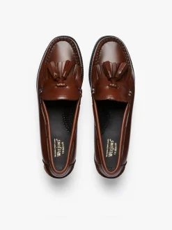 Weejuns Esther Kiltie Tassel Loafers Cognac Leather