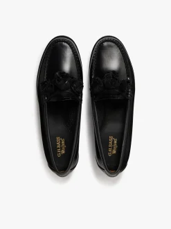 Weejuns Flora Penny Loafers Black Leather