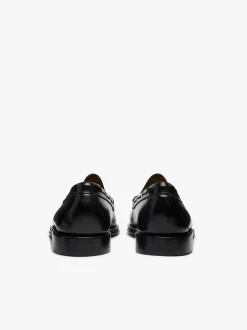 Weejuns Larkin Tassel Loafers Black Leather