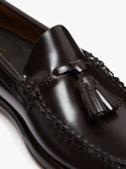 Weejuns Larkin Tassel Loafers Chocolate leather with leather sole