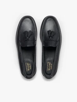 Weejuns Larkin Tassel Loafers Soft Black Leather