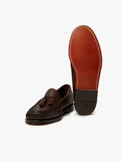 Weejuns Larkin Tassel Loafers Chocolate Leather